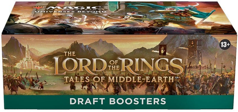 Magic The Gathering The Lord Of The Rings Tales Of Middle-Earth Draft Booster - Cartes Sportives Rive Sud