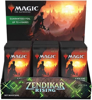 Magic The Gathering Zendikar Rising Set Booster - Cartes Sportives Rive Sud