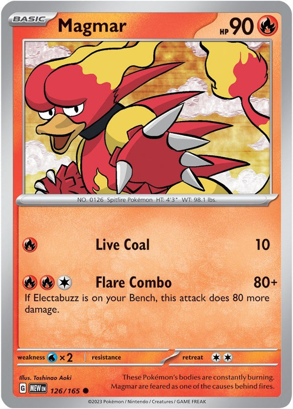 Magmar [MEW - 126/165] - Cartes Sportives Rive Sud