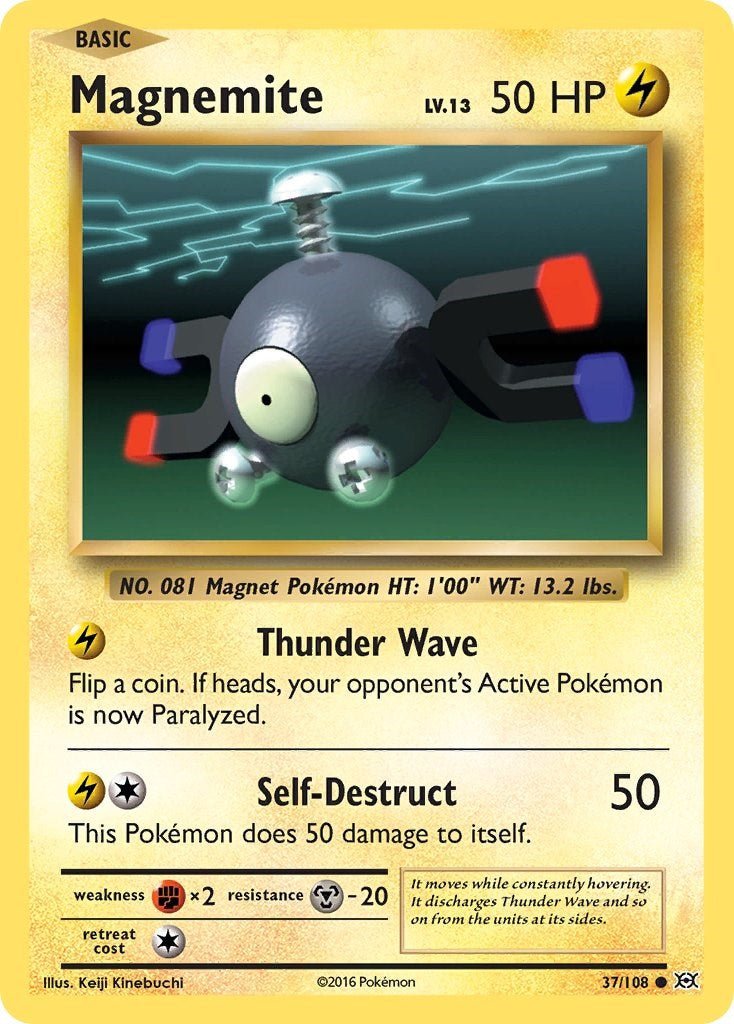 Magnemite [EVO - 37/108] - Cartes Sportives Rive Sud