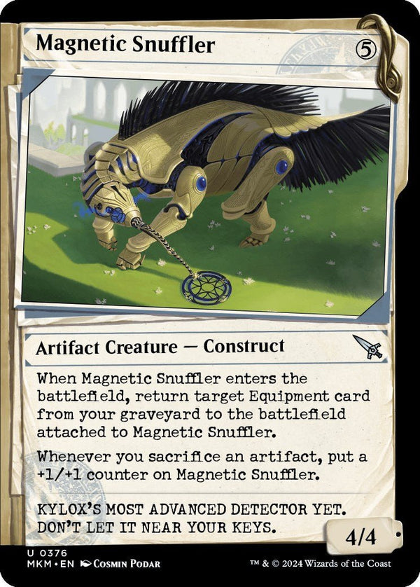 Magnetic Snuffler (Showcase) [MKM - 376] - Cartes Sportives Rive Sud