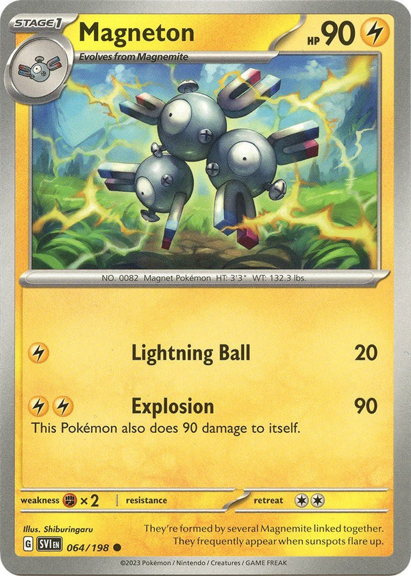Magneton [SVI - 064/198] - Cartes Sportives Rive Sud