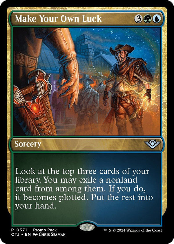 Make Your Own Luck [PPOTJ - 371] - Cartes Sportives Rive Sud