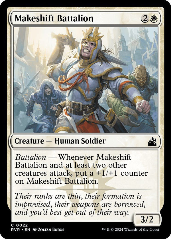 Makeshift Battalion [RVR - 22] - Cartes Sportives Rive Sud