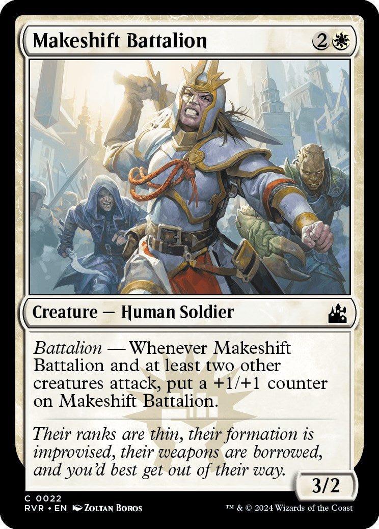 Makeshift Battalion [RVR - 22] - Cartes Sportives Rive Sud