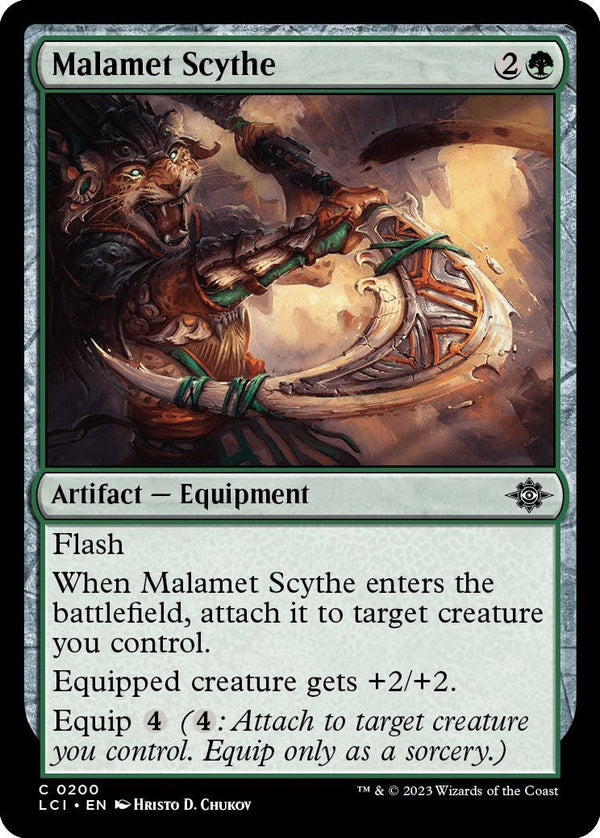 Malamet Scythe [LCI - 200] - Cartes Sportives Rive Sud