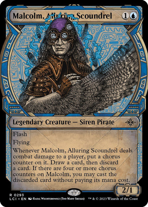 Malcolm, Alluring Scoundrel (Showcase) [LCI - 293] - Cartes Sportives Rive Sud