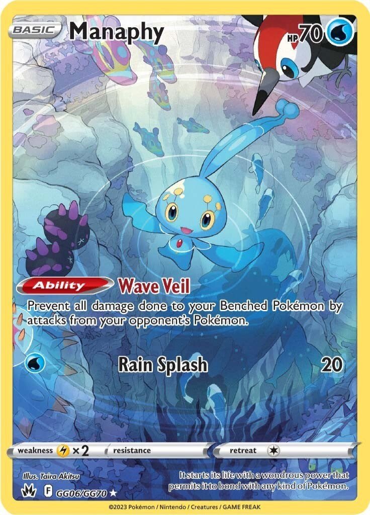 Manaphy [CRZ:GG - 070] - Cartes Sportives Rive Sud