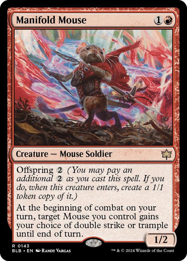 Manifold Mouse [BLB - 143] - Cartes Sportives Rive Sud