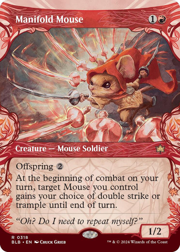 Manifold Mouse (Showcase) [BLB - 318] - Cartes Sportives Rive Sud