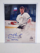Marcel Dionne Picture Autographed Authenticated 8X10 - Cartes Sportives Rive Sud