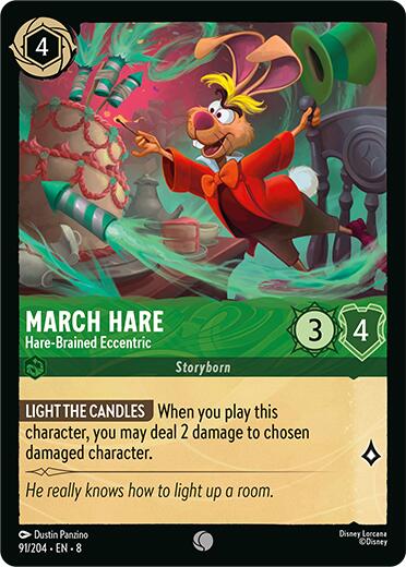 March Hare - Hare - Brained Eccentric [8 - 91/204] - Cartes Sportives Rive Sud