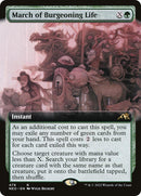 March of Burgeoning Life (Extended Art) [NEO - 479] - Cartes Sportives Rive Sud
