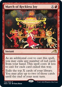 March of Reckless Joy [NEO - 154] - Cartes Sportives Rive Sud