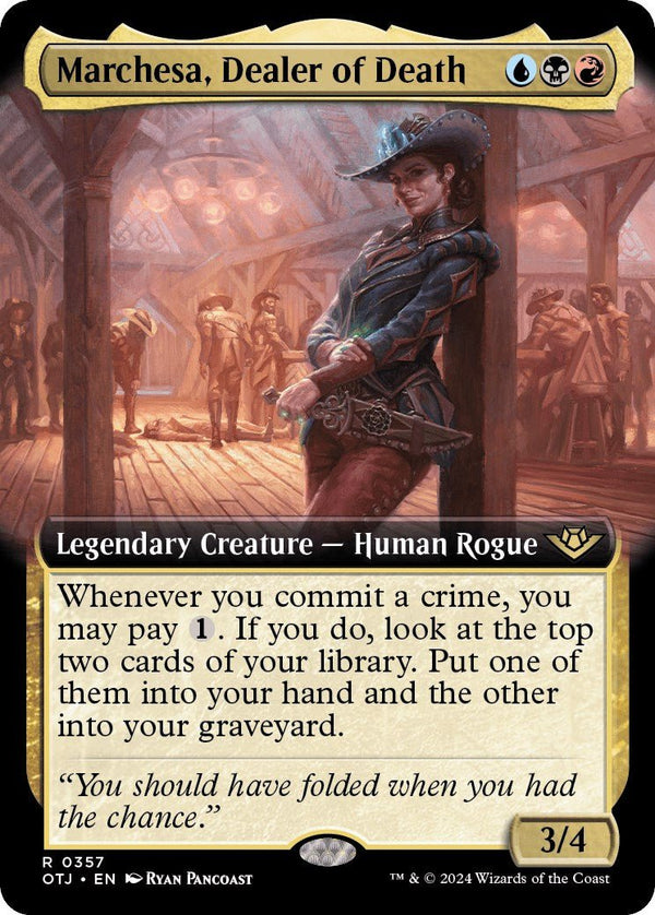 Marchesa, Dealer of Death (Extended Art) [OTJ - 357] - Cartes Sportives Rive Sud