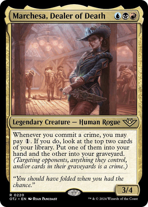 Marchesa, Dealer of Death [OTJ - 220] - Cartes Sportives Rive Sud