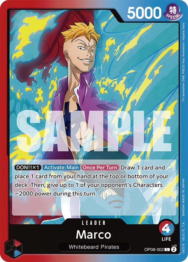 Marco [OP08 - OP08 - 002] - Cartes Sportives Rive Sud