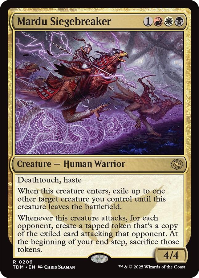 Mardu Siegebreaker - Cartes Sportives Rive Sud