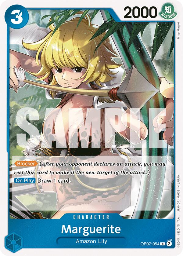 Marguerite [OP07 - OP07 - 054] - Cartes Sportives Rive Sud