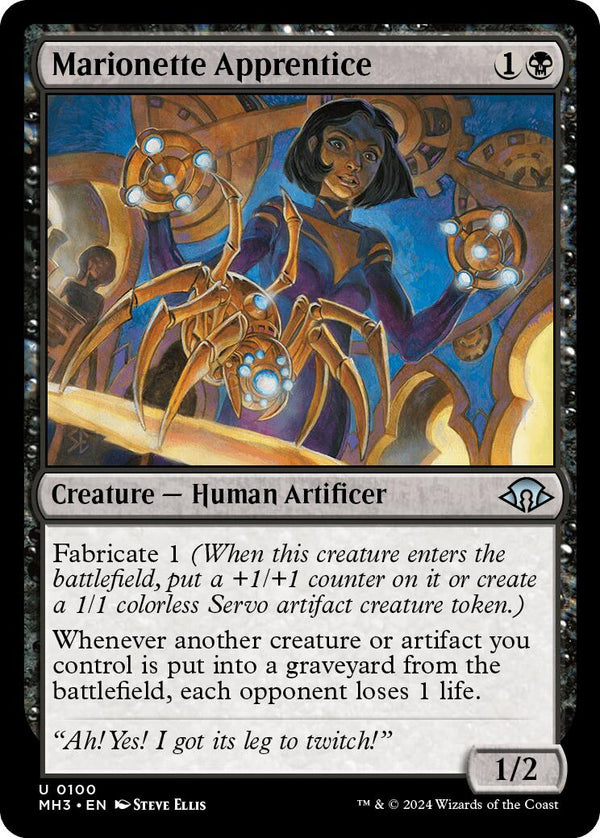 Marionette Apprentice [MH3 - 100] - Cartes Sportives Rive Sud