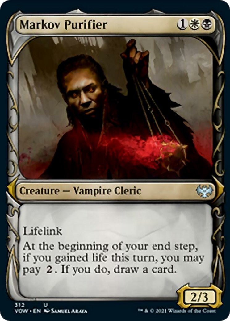 Markov Purifier (Showcase) [VOW - 312] - Cartes Sportives Rive Sud