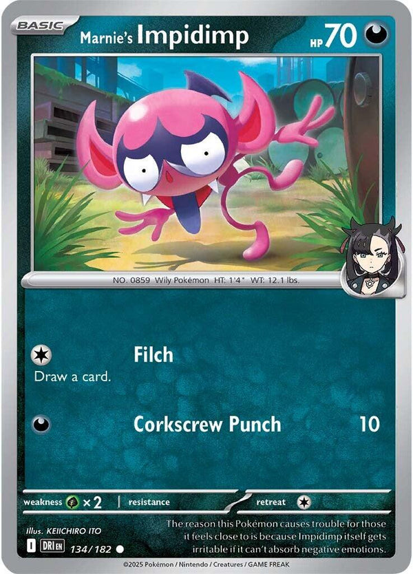 Marnie's Impidimp [DRI - 134/182] - Cartes Sportives Rive Sud