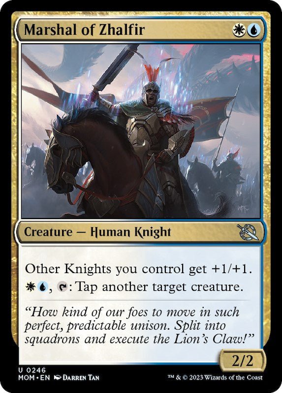 Marshal of Zhalfir [MOM - 246] - Cartes Sportives Rive Sud
