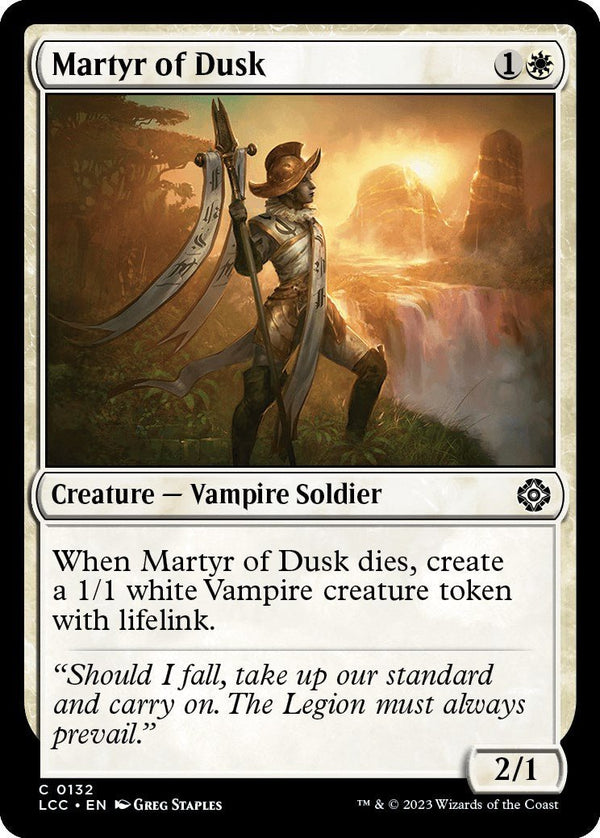 Martyr of Dusk [LCC - 132] - Cartes Sportives Rive Sud