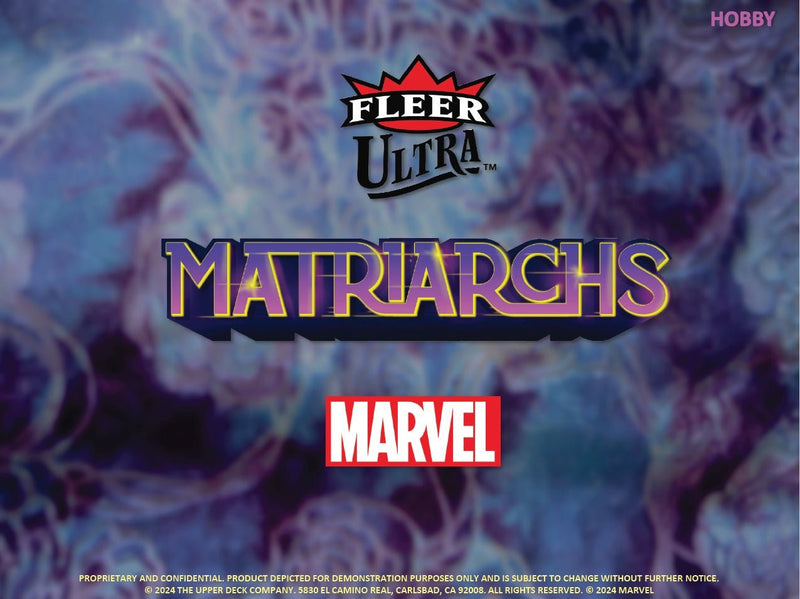 Marvel Fleer Ultra Matriarchs (Pre - Order) - Cartes Sportives Rive Sud