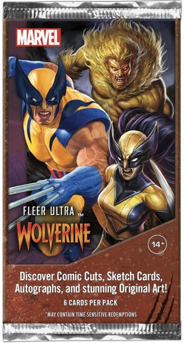 Marvel Fleer Ultra Wolverine - Cartes Sportives Rive Sud