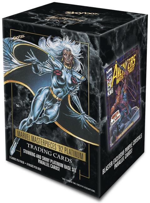 Marvel Masterpieces '92 Platinum Blaster Box - Cartes Sportives Rive Sud