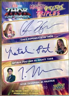 Marvel Studios Thor Love and Thunder - Cartes Sportives Rive Sud