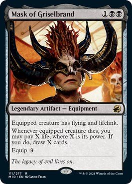 Mask of Griselbrand [MID - 111] - Cartes Sportives Rive Sud