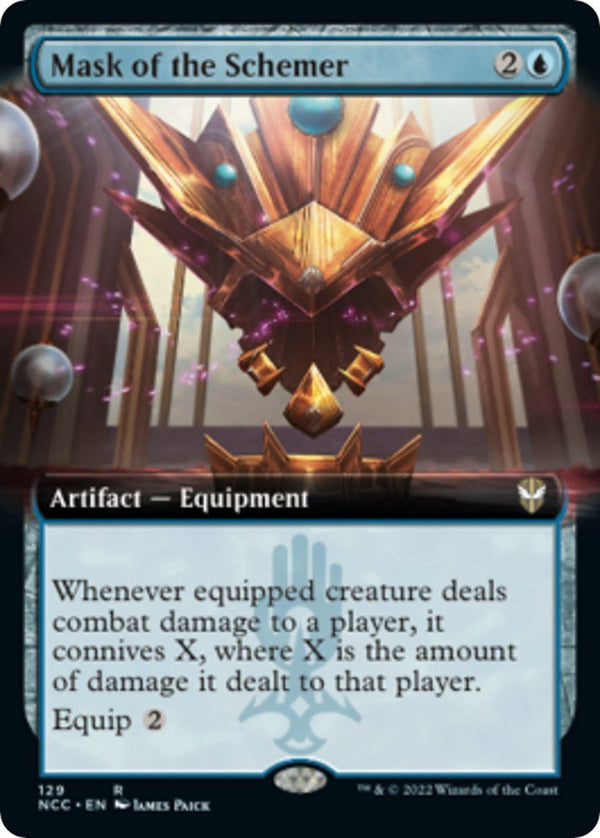 Mask of the Schemer (Extended Art) [NCC - 129] - Cartes Sportives Rive Sud
