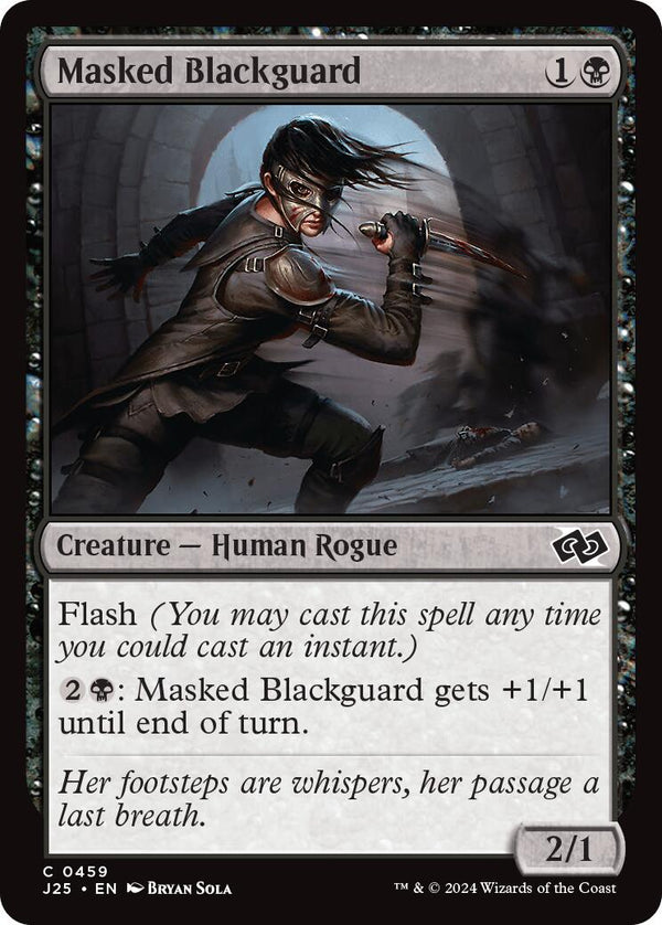 Masked Blackguard [J25 - 459] - Cartes Sportives Rive Sud