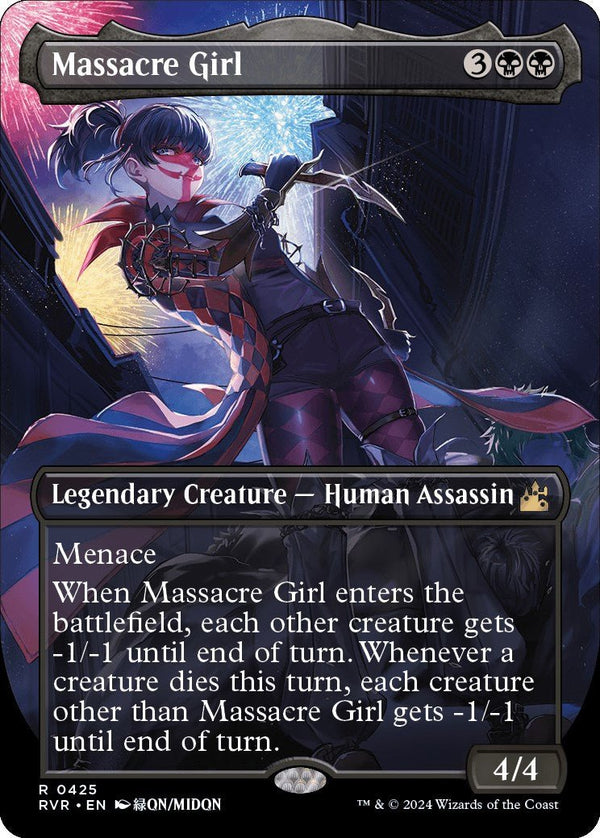 Massacre Girl (Anime Borderless) [RVR - 425] - Cartes Sportives Rive Sud