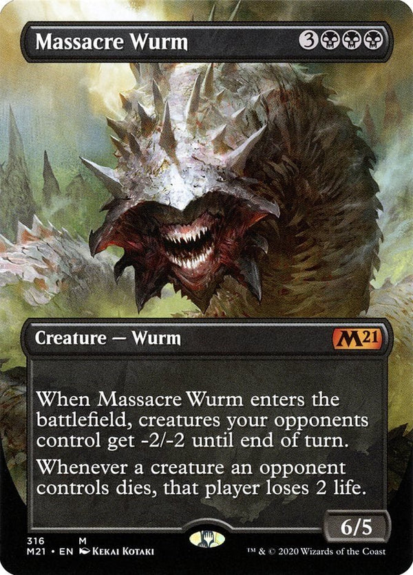 Massacre Wurm (Alternate Art) [M21 - 316] - Cartes Sportives Rive Sud