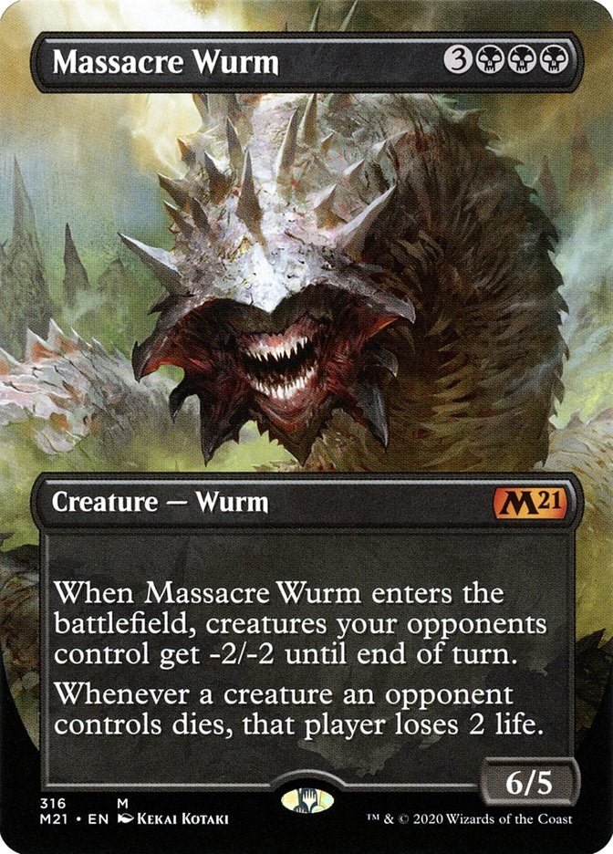 Massacre Wurm (Alternate Art) [M21 - 316] - Cartes Sportives Rive Sud