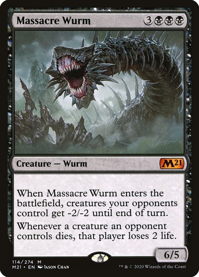 Massacre Wurm [M21 - 114] - Cartes Sportives Rive Sud