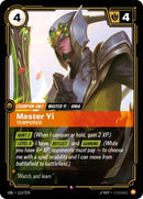 Master Yi - Tempered [UNL - 113/219] - Cartes Sportives Rive Sud