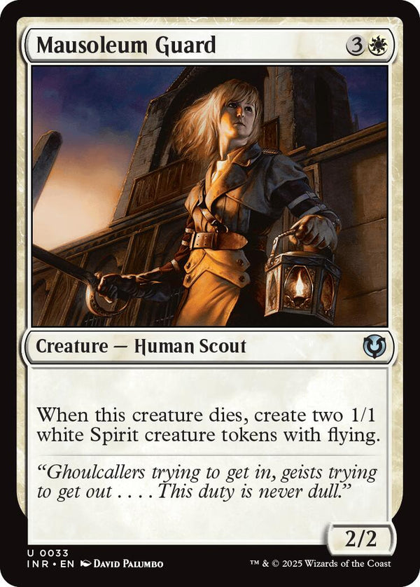 Mausoleum Guard [INR - 33] - Cartes Sportives Rive Sud