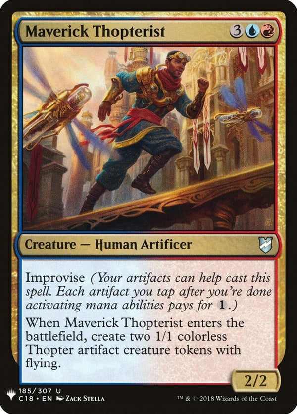 Maverick Thopterist (C18) [LIST - 185] - Cartes Sportives Rive Sud