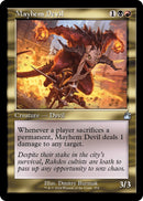 Mayhem Devil (Retro Frame) [RVR - 374] - Cartes Sportives Rive Sud