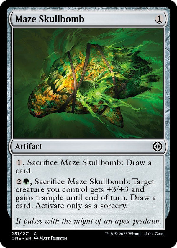 Maze Skullbomb [ONE - 231] - Cartes Sportives Rive Sud