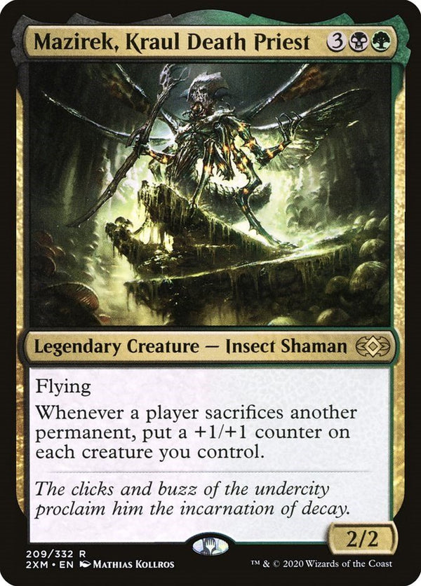 Mazirek, Kraul Death Priest [2XM - 209] - Cartes Sportives Rive Sud