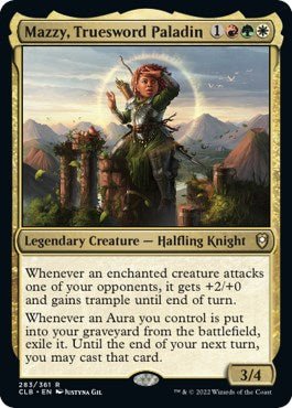 Mazzy, Truesword Paladin [CLB - 283] - Cartes Sportives Rive Sud