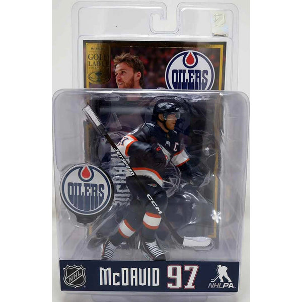 McFarlane NHL 7" Connor McDavid Figure Posed T. McFarlane Auto - Cartes Sportives Rive Sud