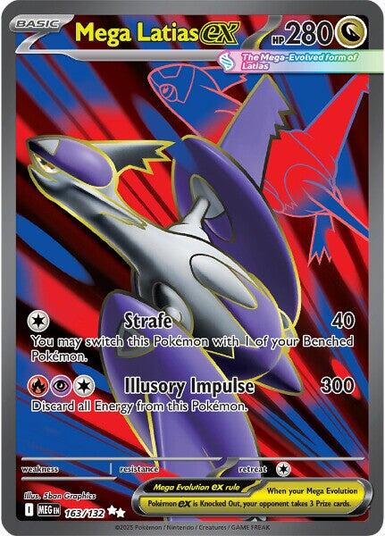 Mega Latias ex - 163/132 [MEG - 163/132] - Cartes Sportives Rive Sud