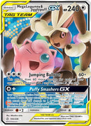 Mega Lopunny & Jigglypuff GX [SM12 - 165/236] - Cartes Sportives Rive Sud