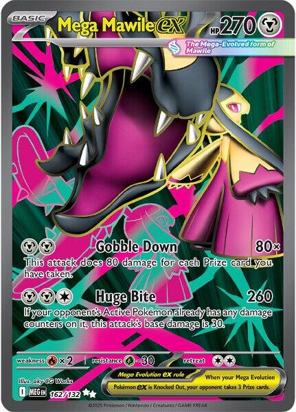 Mega Mawile ex - 162/132 [MEG - 162/132] - Cartes Sportives Rive Sud